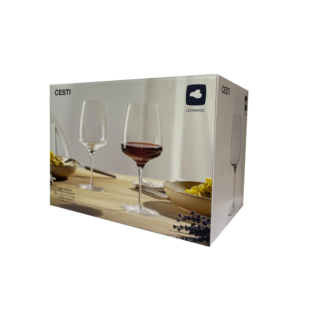 Cesti Red Wine Glasses 500ml, Set of 6 - Image 5