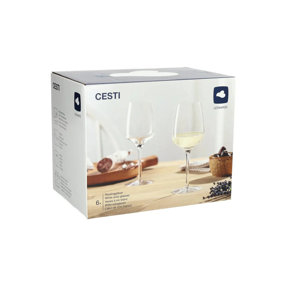 Cesti Riesling Glasses 280ml, Set of 6 - Image 7
