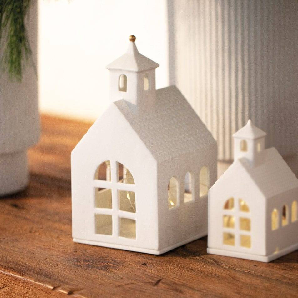 Chapel Tealight Holder & Sculpture Large