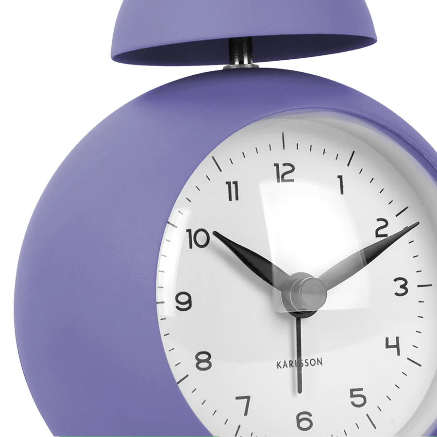 Chaplin Alarm Clock - Bright Purple - Image 3