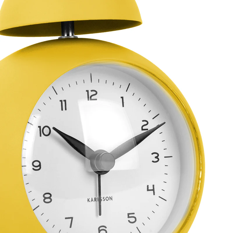 Chaplin Alarm Clock - Bright Yellow - Image 5