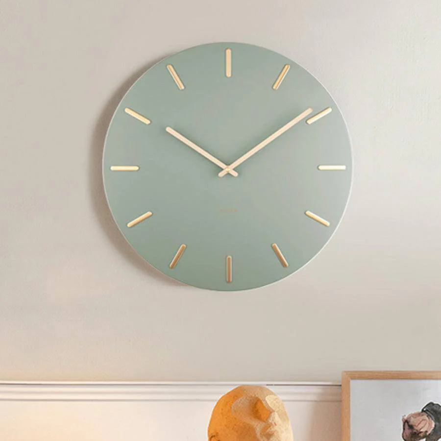 Charm Wall Clock 45cm - Jungle Green
