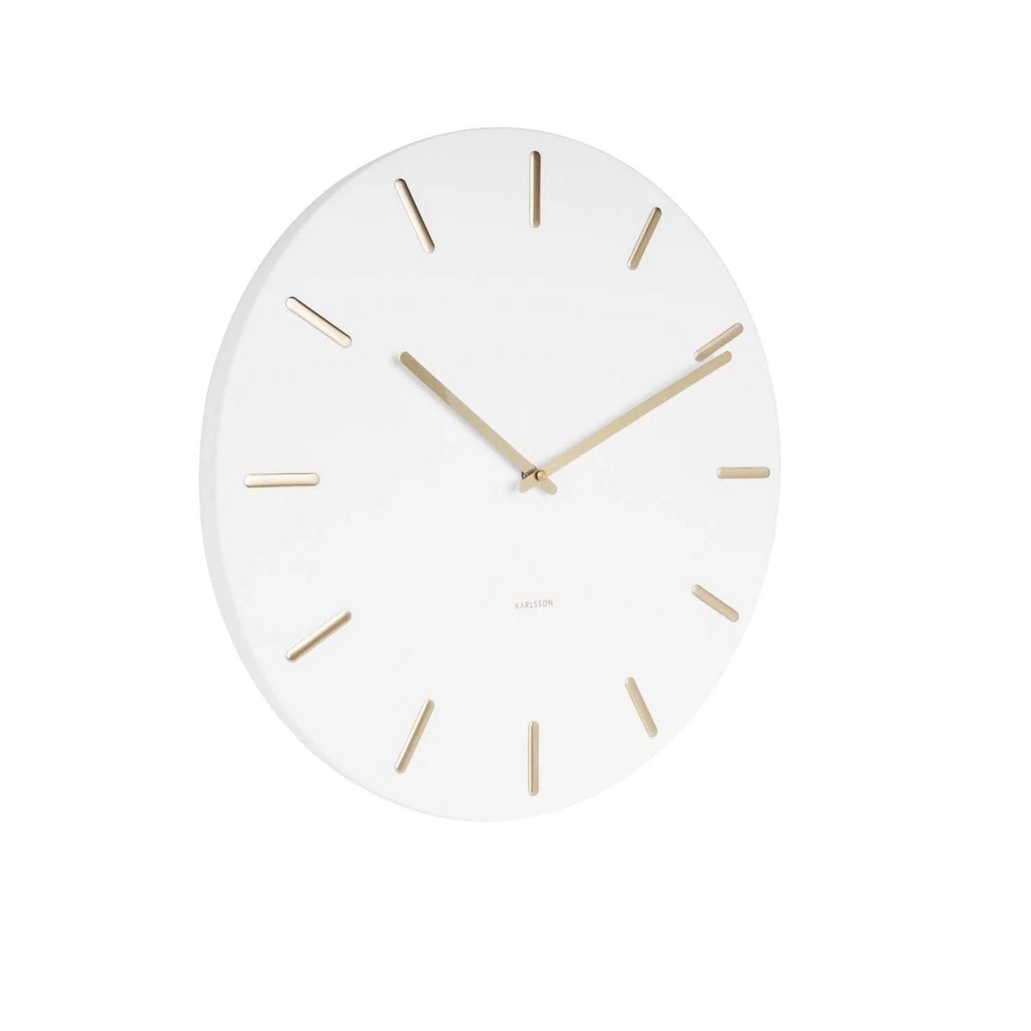 Charm Wall Clock 45cm - White - Image 4
