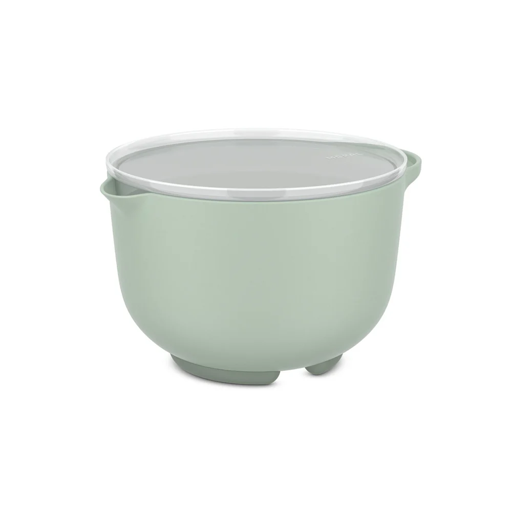 Chef It Mixing Bowl with Lid 1500ml - Nordic Sage - Image 3