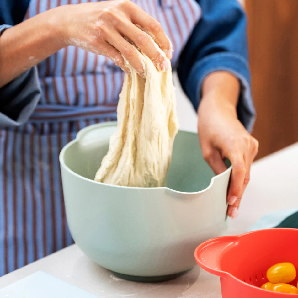 Chef It Mixing Bowl with Lid 1500ml - Nordic Sage - Image 5
