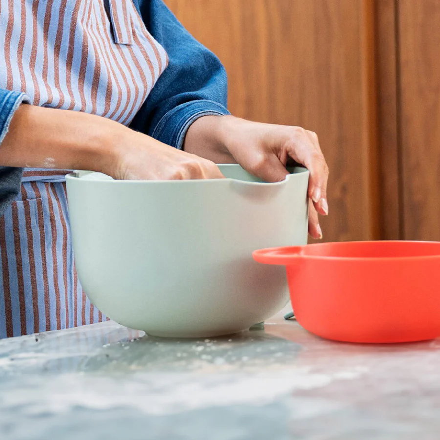 Chef It Mixing Bowl with Lid 1500ml - Nordic Sage - Image 6