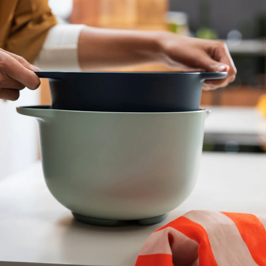Chef It Mixing Bowl with Lid 1500ml - Nordic Sage - Image 7