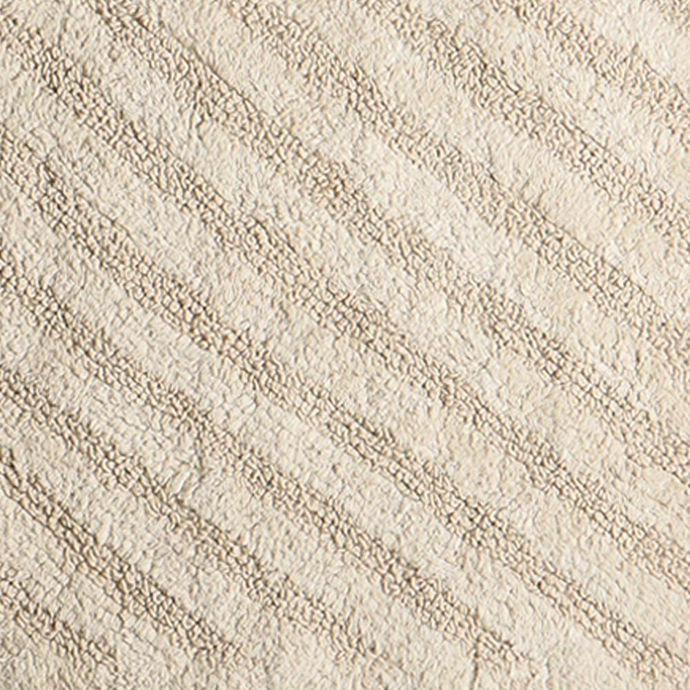 Chelsea Striped Reversible Tufted Bathmat - Taupe - Image 7