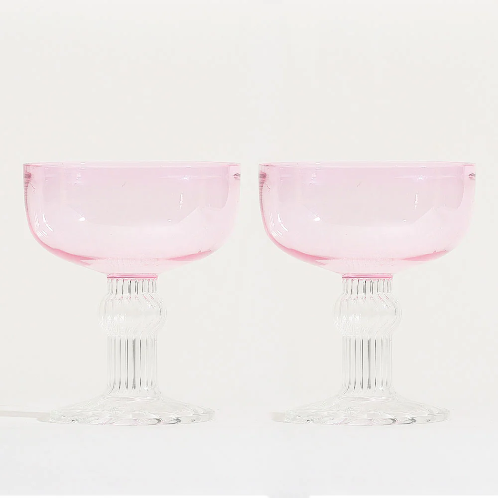 Cheri Dessert Cups, Set of 2 - Pink - Image 5