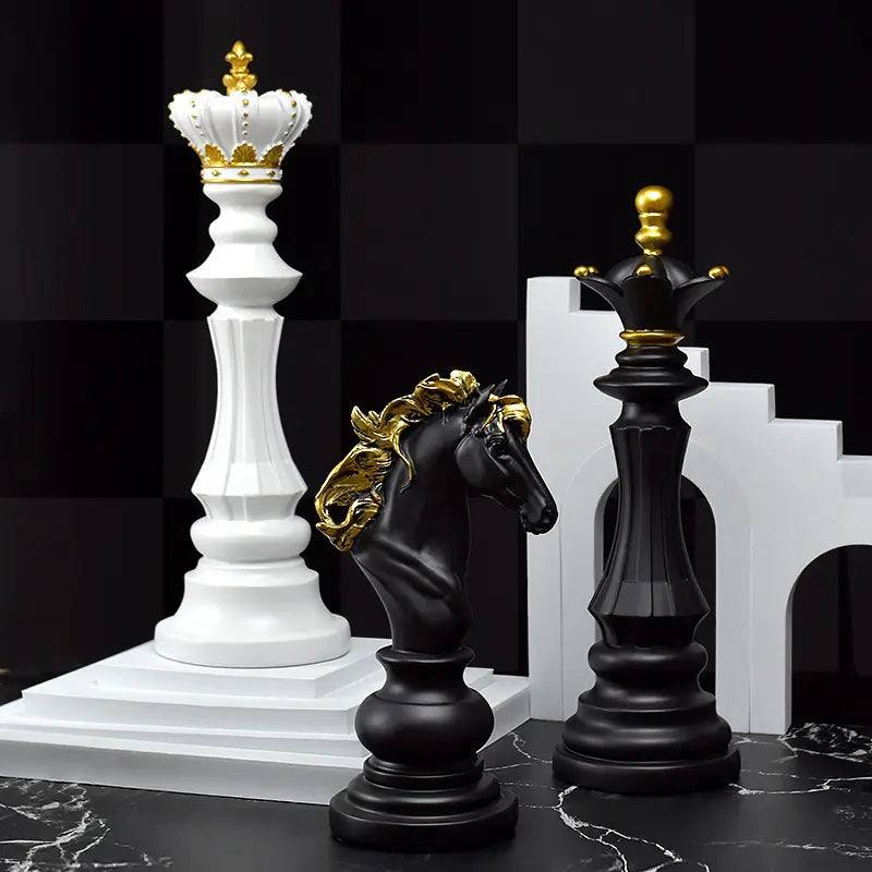Chess Queen Decorative Sculpture Large - Black - Image 7