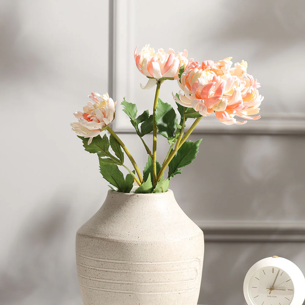 Chrysanthemums Faux Bunch - Light Pink - Image 6