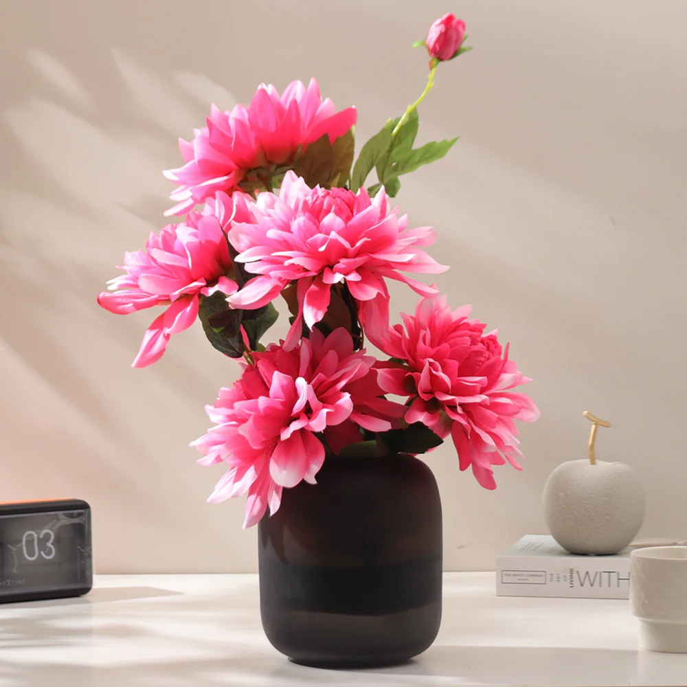Chrysanthemums Faux Stem - Hot Pink - Image 5