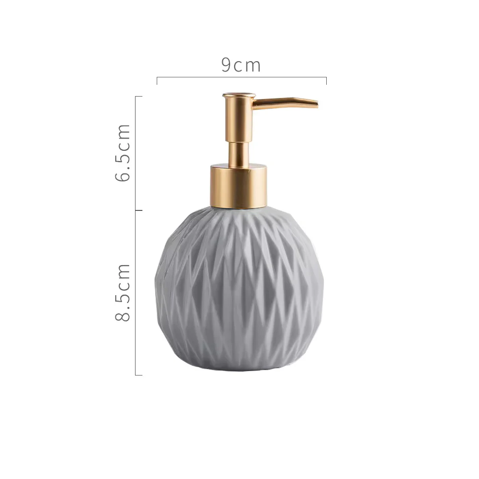 Circ Soap Dispenser - Light Grey - Image 6