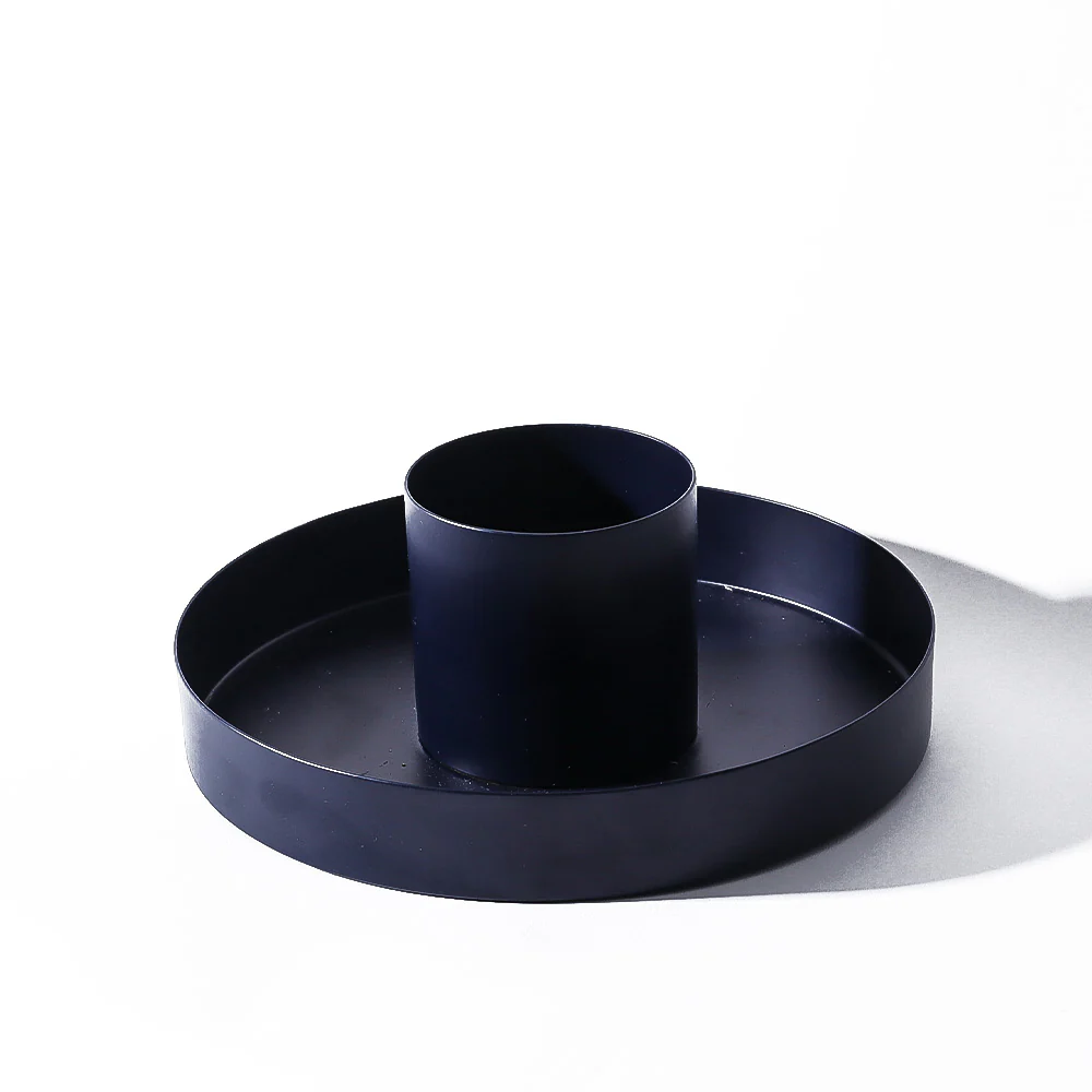 Circulo Metal Organizer with Holder - Ink Blue - Image 3