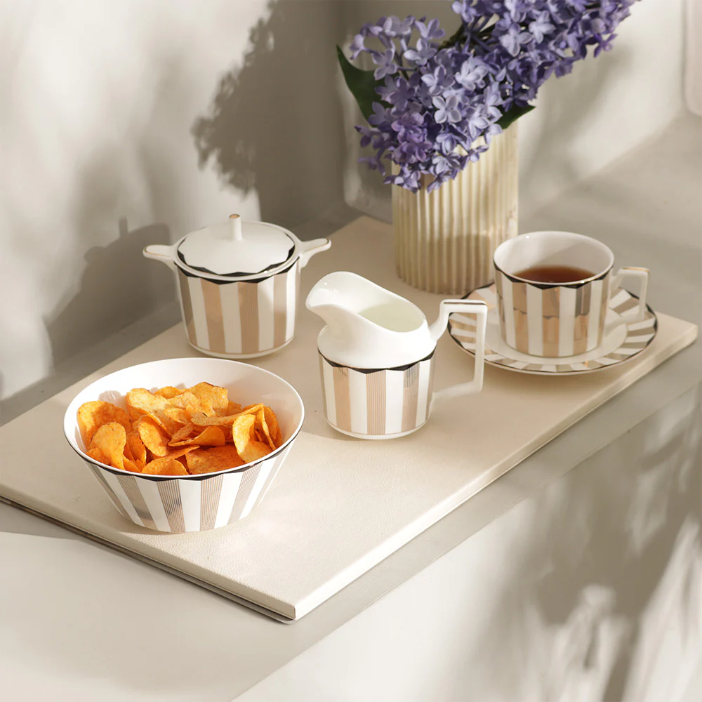 Cirque Milk Jug - White Gold - Image 7