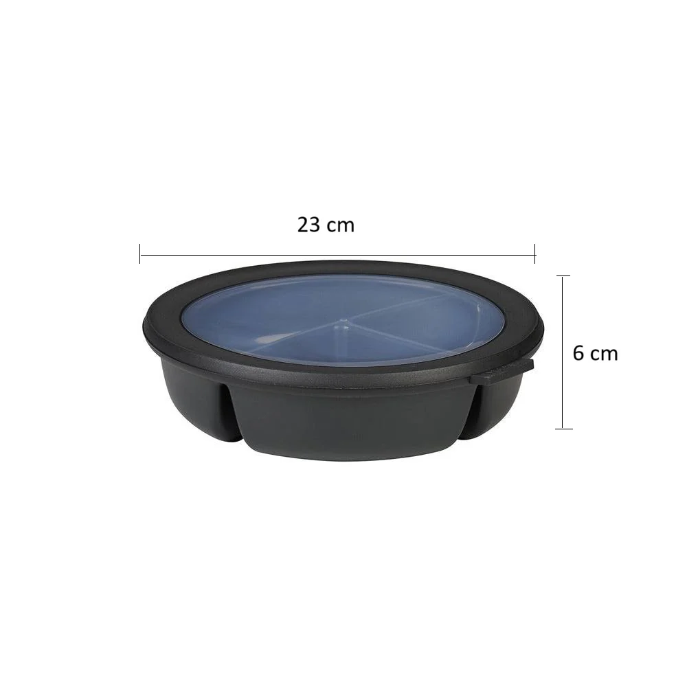 Cirqula Bento Bowl With Lid - Nordic Black - Image 7