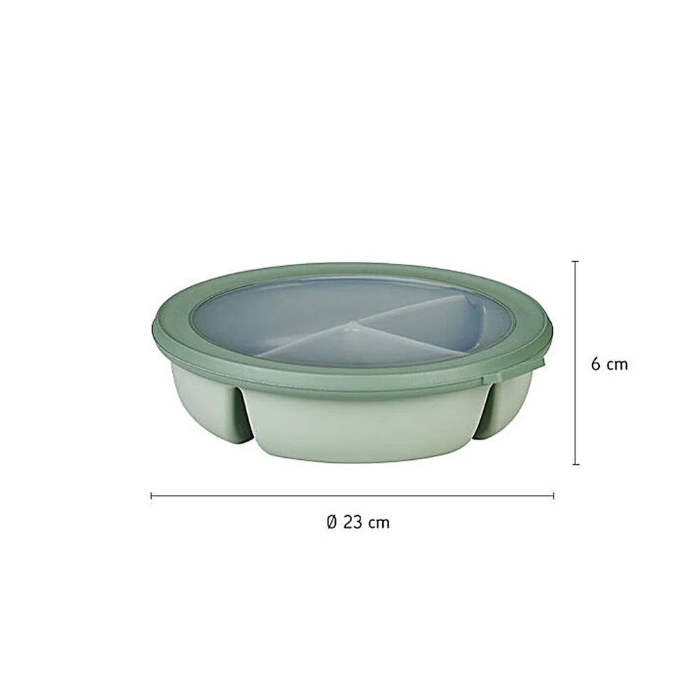 Cirqula Bento Bowl With Lid - Nordic Sage - Image 12
