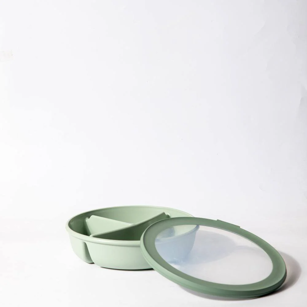 Cirqula Bento Bowl With Lid - Nordic Sage - Image 5