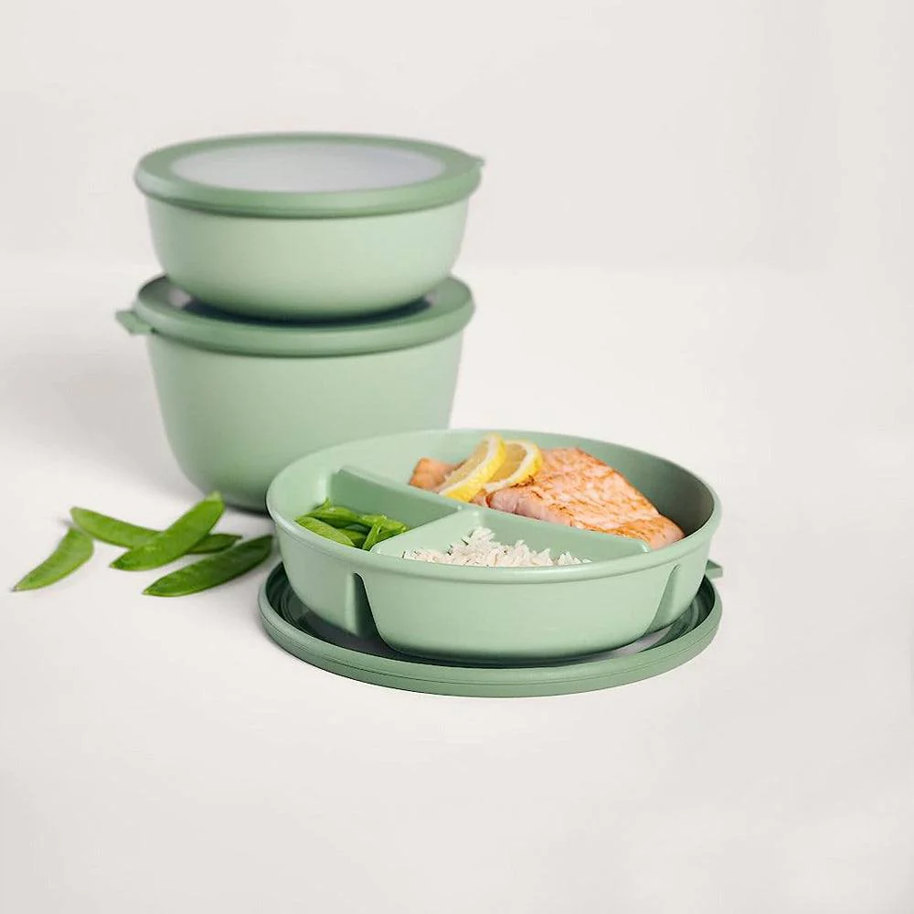 Cirqula Bento Bowl With Lid - Nordic Sage - Image 8