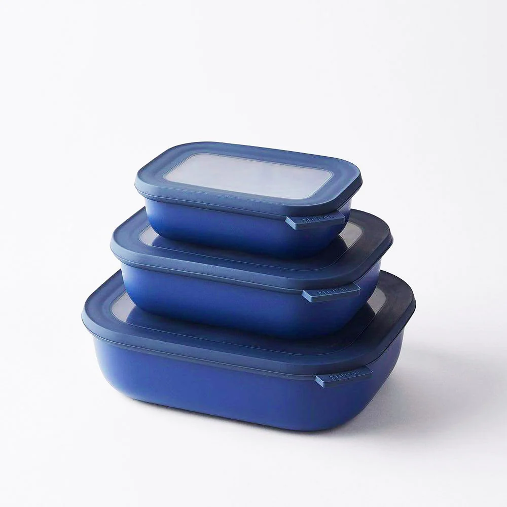 Cirqula Rectangular Storage Box 1000ml - Vivid Blue - Image 5