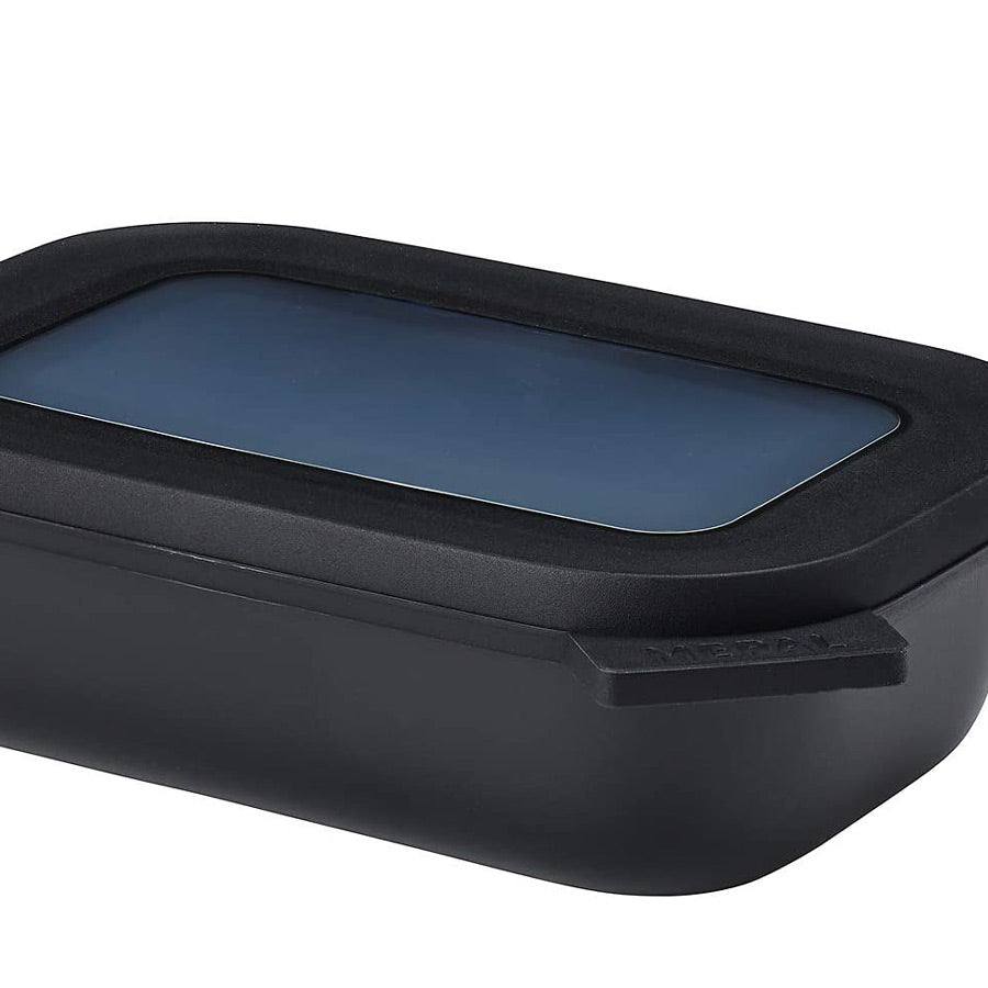 Cirqula Rectangular Storage Box 500ml - Nordic Black - Image 4