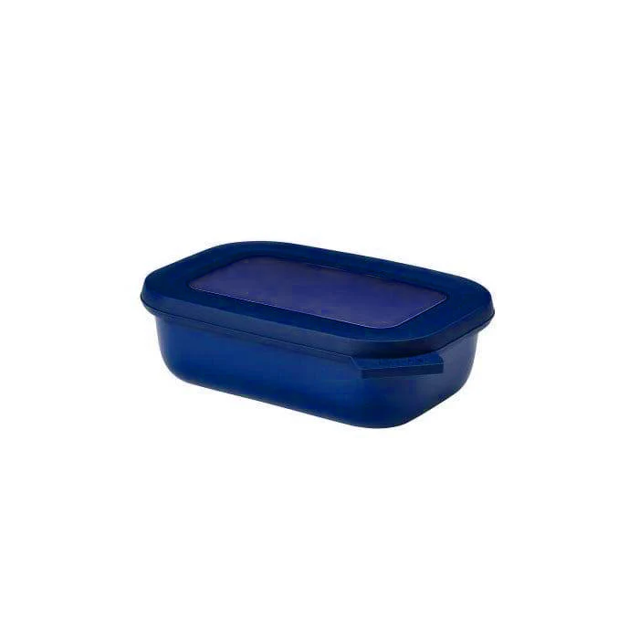 Cirqula Rectangular Storage Box 500ml - Vivid Blue - Image 3