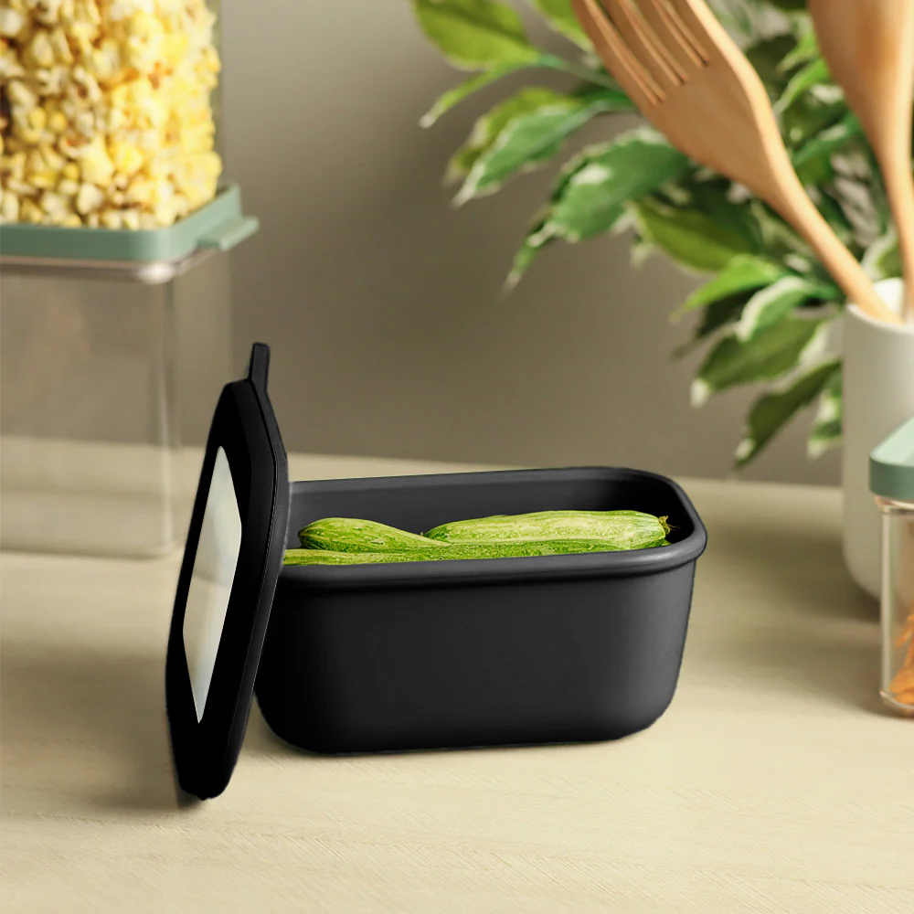 Cirqula Rectangular Storage Box 750ml - Nordic Black - Image 5