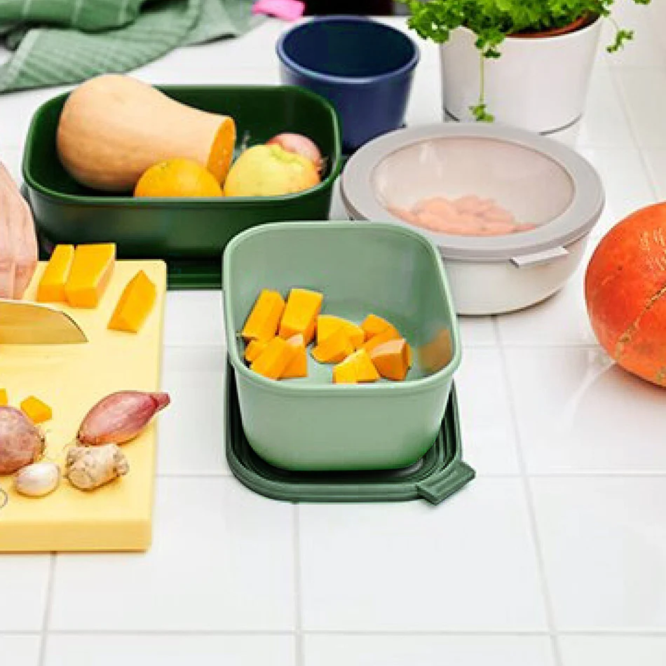 Cirqula Rectangular Storage Box 750ml - Nordic Sage - Image 8