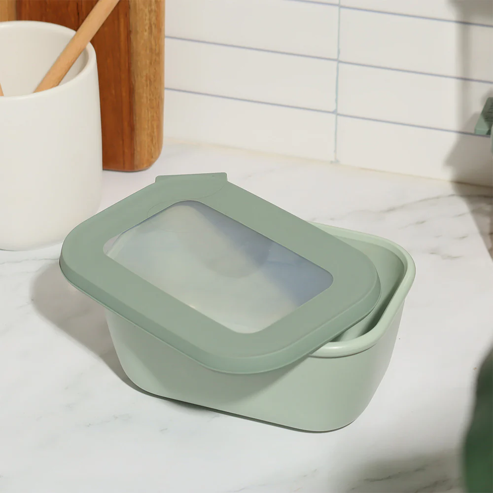 Cirqula Rectangular Storage Box 750ml - Nordic Sage - Image 9