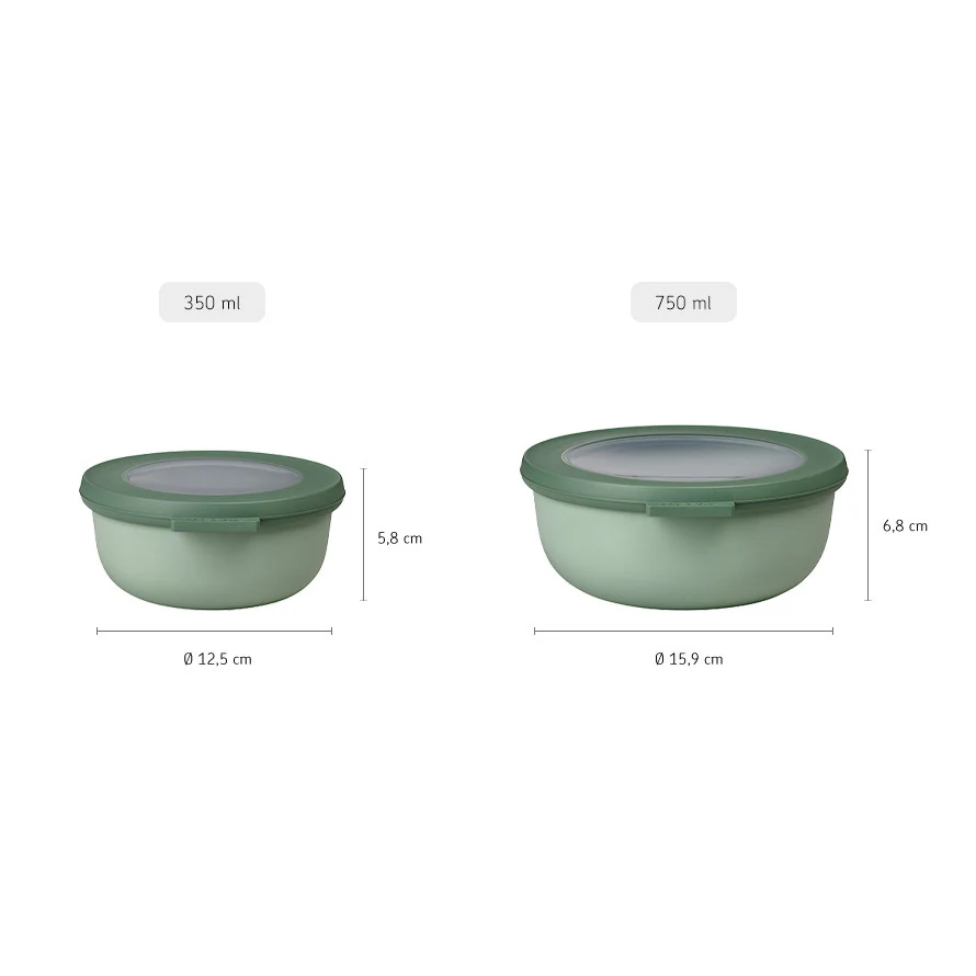 Cirqula Storage Box 750ml - Nordic Sage - Image 6
