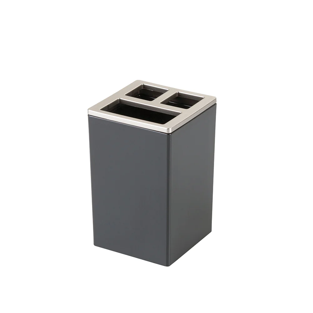 Clarity Toothbrush Tumbler - Black - Image 2