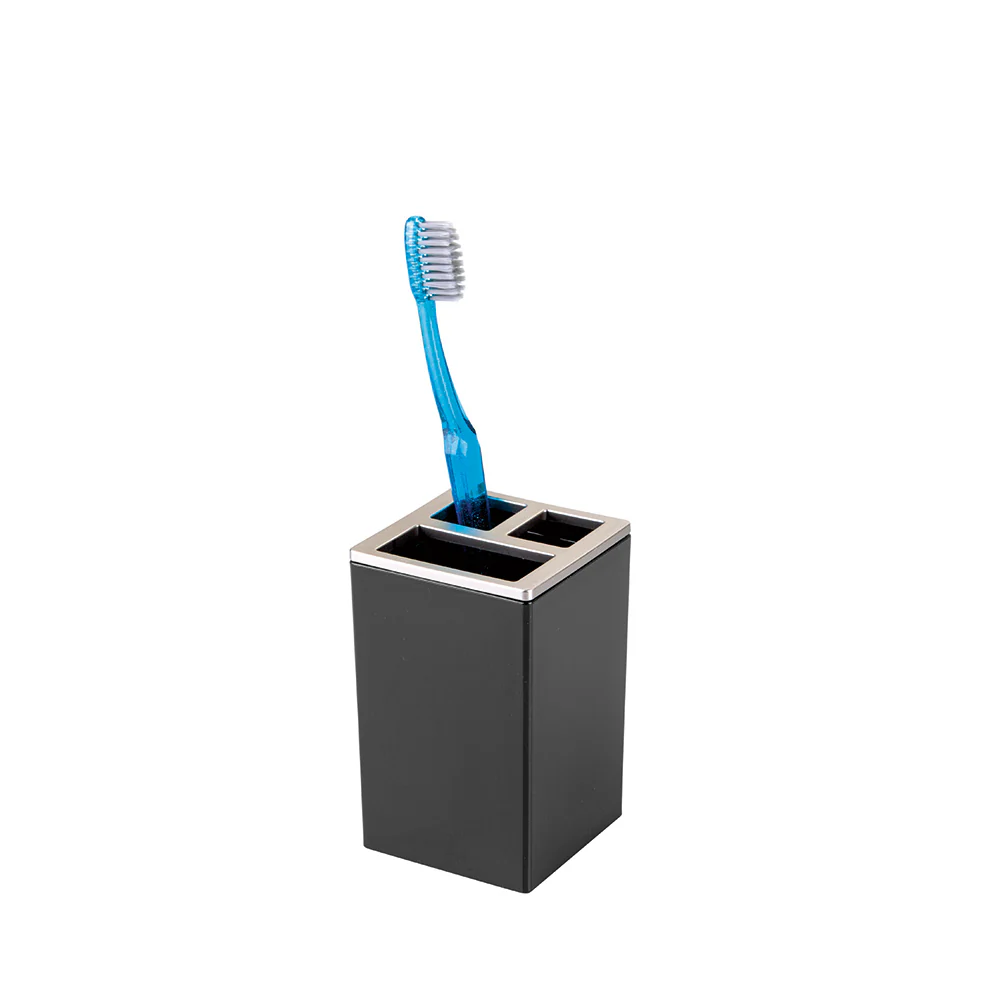 Clarity Toothbrush Tumbler - Black - Image 3