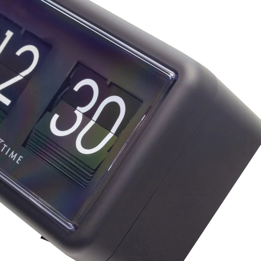 Classic Flip Clock - Black - Image 11