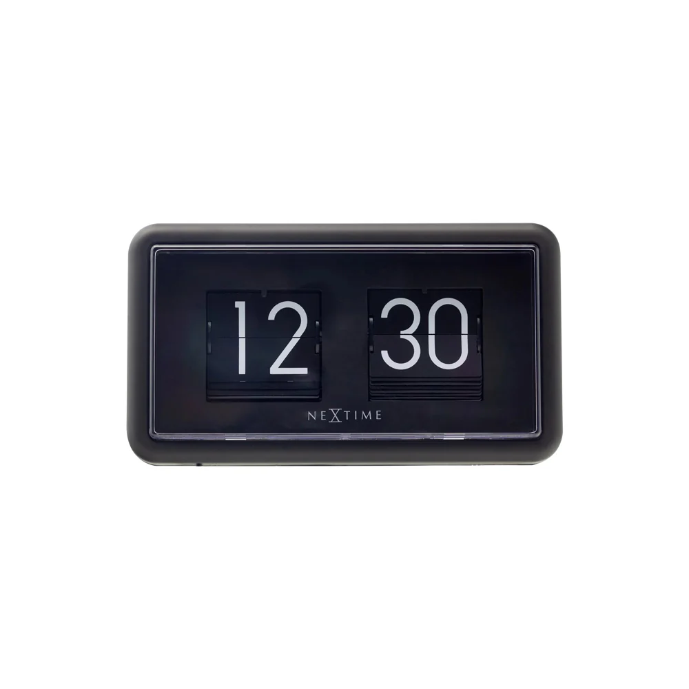 Classic Flip Clock - Black - Image 5