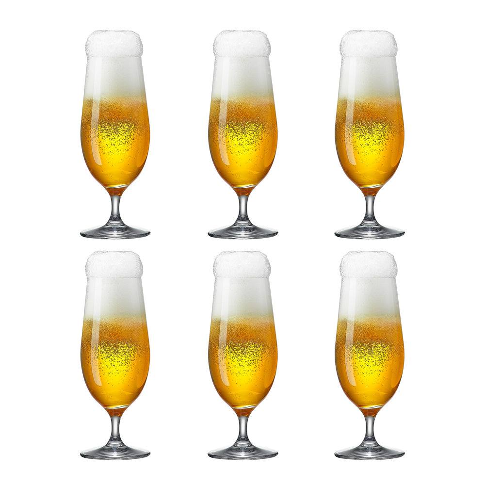 Classic Pilsner Glasses 460ml, Set of 6 - Image 3
