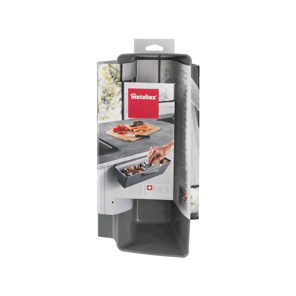 Cleantex Organic Waste Bin - Grey - Image 5