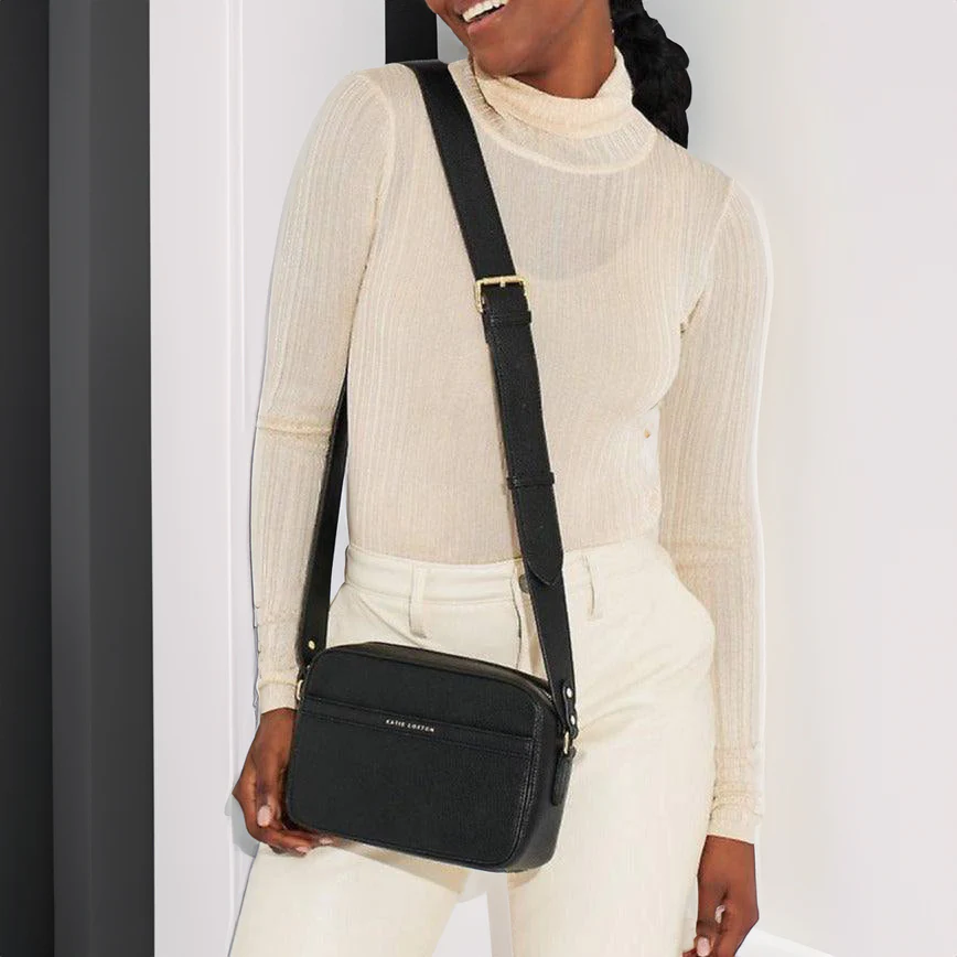 Cleo Crossbody Bag - Black