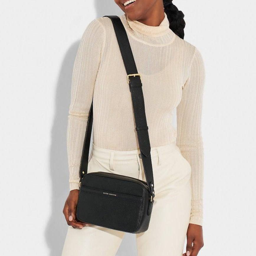 Cleo Crossbody Bag - Black - Image 7