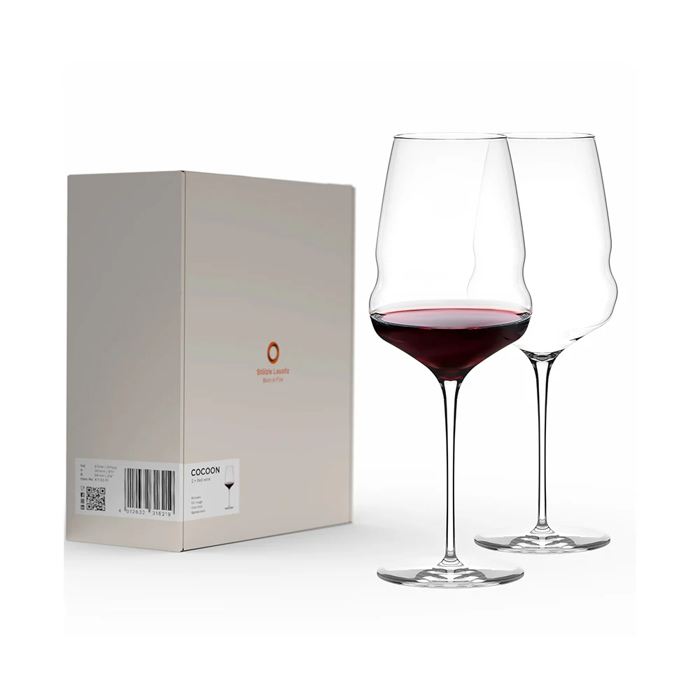 Cocoon Red Wine Glasses 610ml, Set of 2 - Image 5