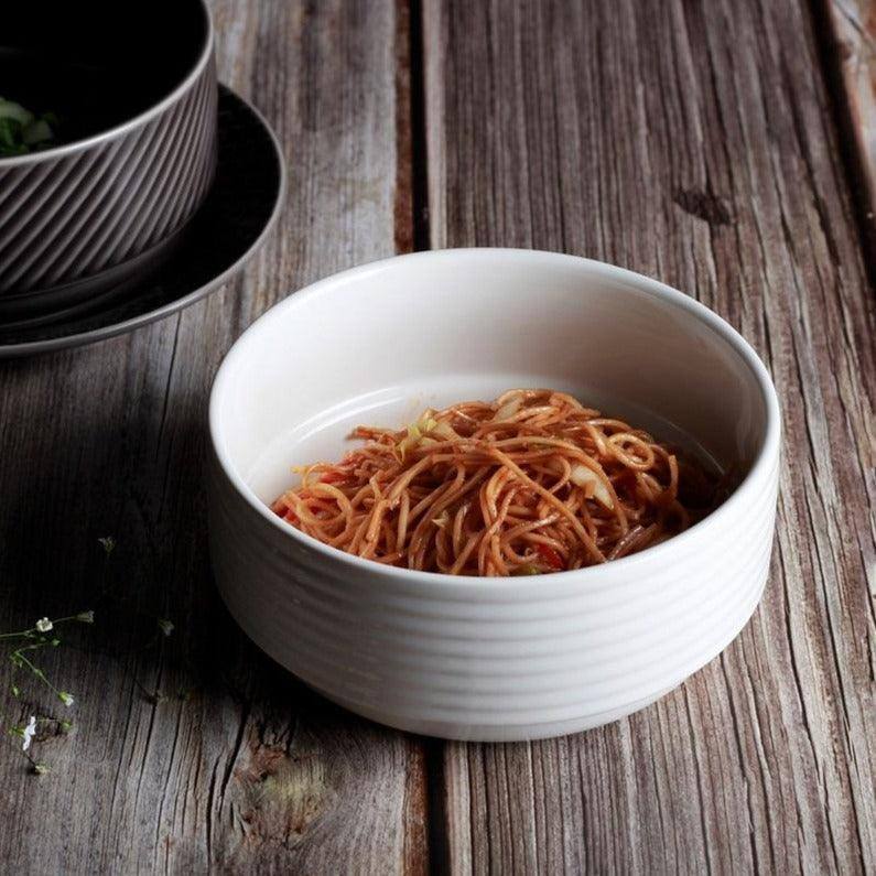 Coffee and More Serving Bowl - White