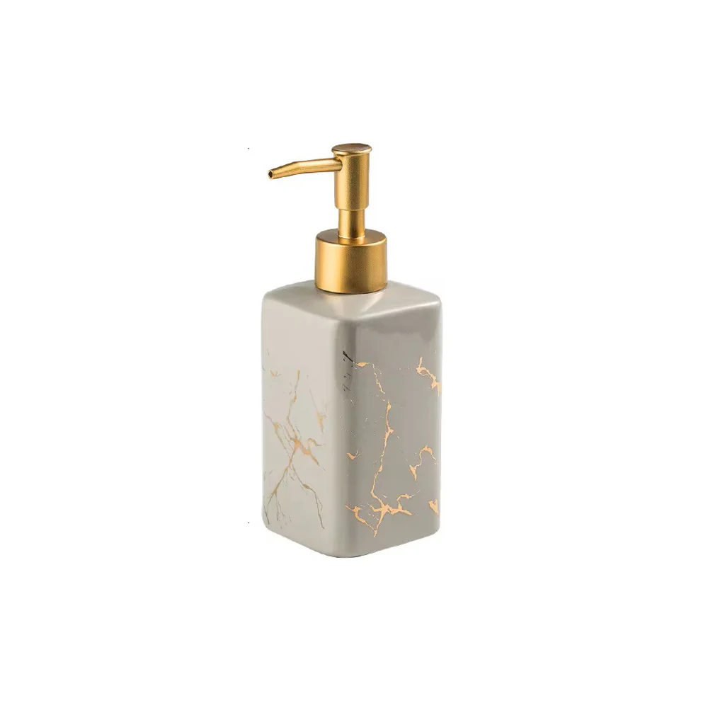 Column Soap Dispenser - Marble Grey - Image 4