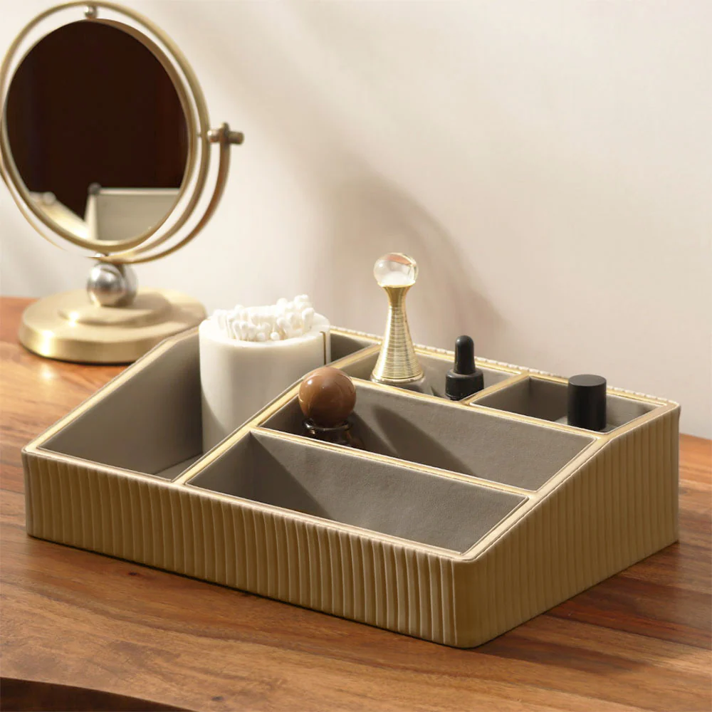 Columns Cosmetics Organiser - Taupe - Image 4