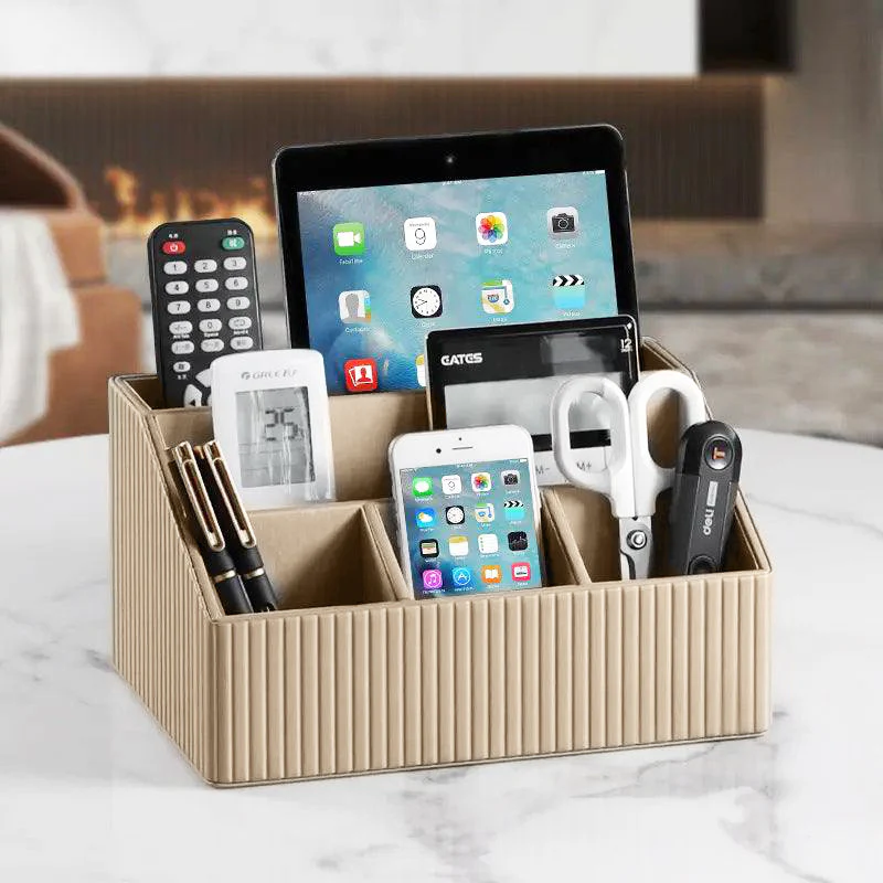 Columns Desk Organiser - Taupe - Image 7