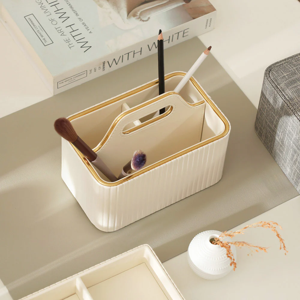 Columns Storage Caddy - Ivory - Image 2