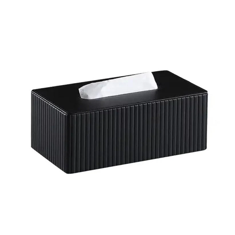Columns Tissue Box Holder - Black - Image 4