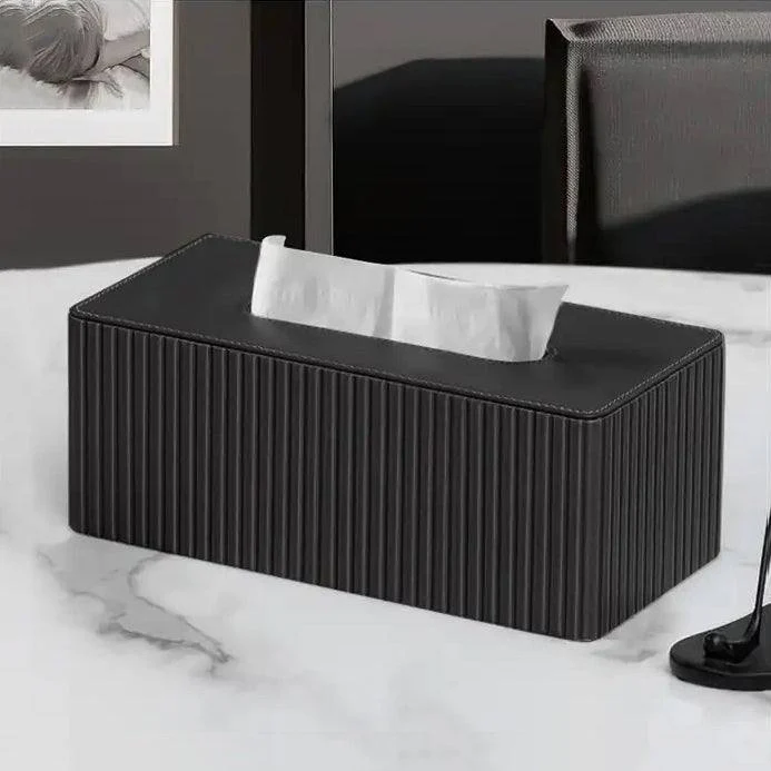 Columns Tissue Box Holder - Black - Image 6
