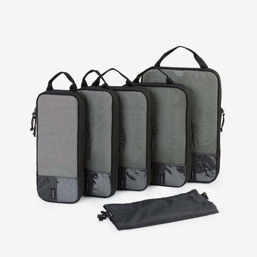 Compression Packing Cubes, Set of 6 - Black - Image 2