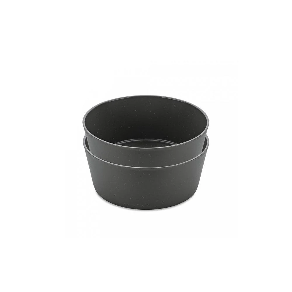 Connect Medium Bowls, Set of 2 - Ash Grey - Image 3