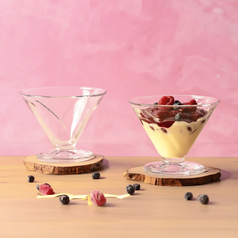 Cono Ice Cream Bowls Short, Set of 4