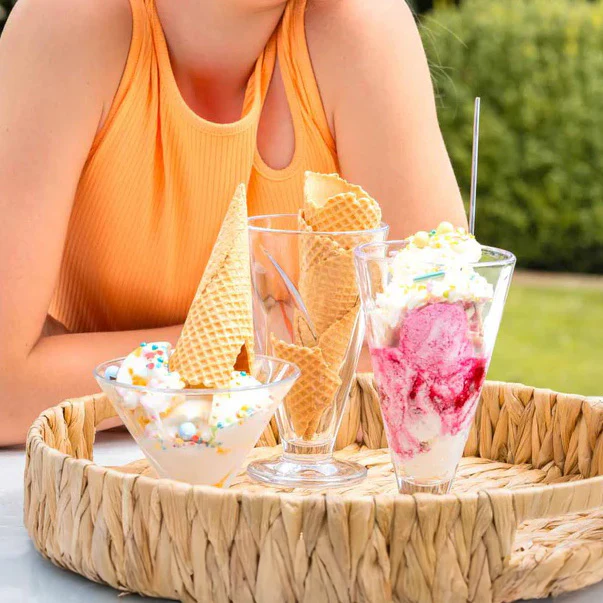 Cono Ice Cream Bowls Short, Set of 4 - Image 4